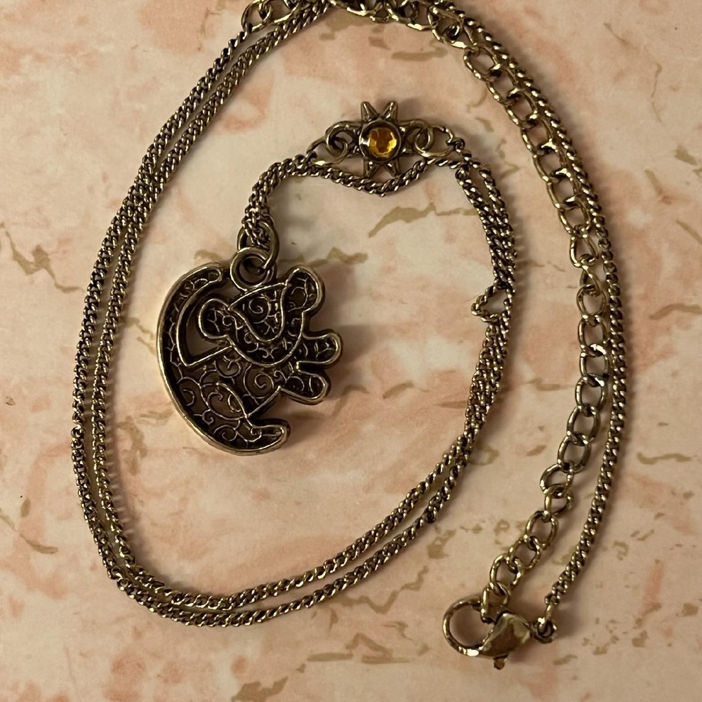 Lion King Bronze Chain Necklace